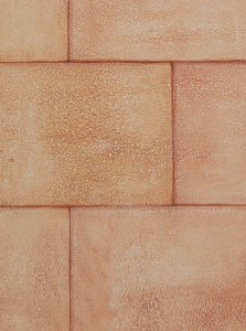 Bild / Steinwand auf Holz - Ausschnitt